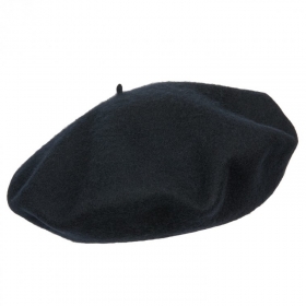 Baskenm�tze Franz�sische M�tze f�r Damen und Herren by Hutter mit Innenfutter und Lederschwei�band