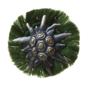 Abzeichen mit Edelweiss Motiv