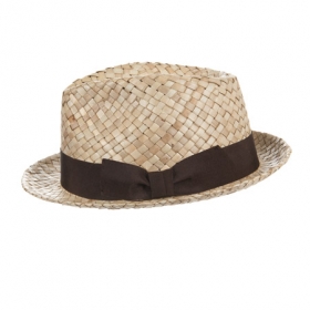 Trilby Sunny mit einfacher Bandgarnitur aus dem Hause Hutter