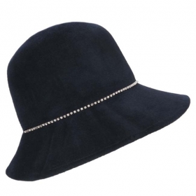 Velourhut f�r Damen 