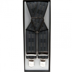 Hosentr�ger mit elegantem Muster und Top Clip