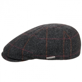 STETSON | Herren Sportm�tze Flatcap Texas Wool
