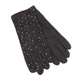 Damen Handschuhe im Lurex Pailletten Designg