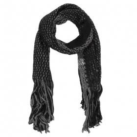 Strickschal zweifarbig 