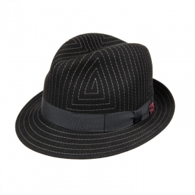 MICHAEL ZECHBAUER | Trilby Hut mit Steppmuster