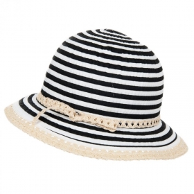 Cloche Hut knautschbar mit breiter Krempe f�r Damen