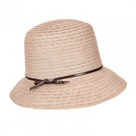 HUTTER | Sommerhut Cloche Damen aus leichtem luftigen Hanf
