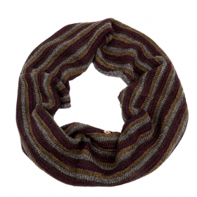 Giada Loop Schal f�r Damen mit Streifen 