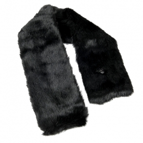 Schal aus flauschigem Webpelz von ALESSANDRA BACCI 