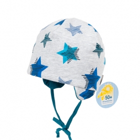 STERNTALER | Wende M�tze zum Binden mit Ohren  UV50+