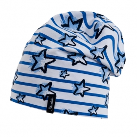 STERNTALER | Jersey Beanie mit Motiv Sterne