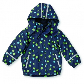 STERNTALER | Regenjacke gemustert mit Innenfutter