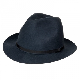 HUTTER | Fedora Haarfilzhut Sonderedition mit Filzbandgarnitur