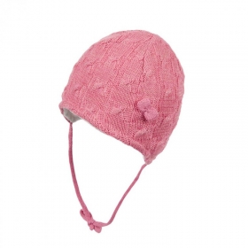 STERNTALER | Strickm�tze M�dchen mit Ohrenklappen und Bindeband