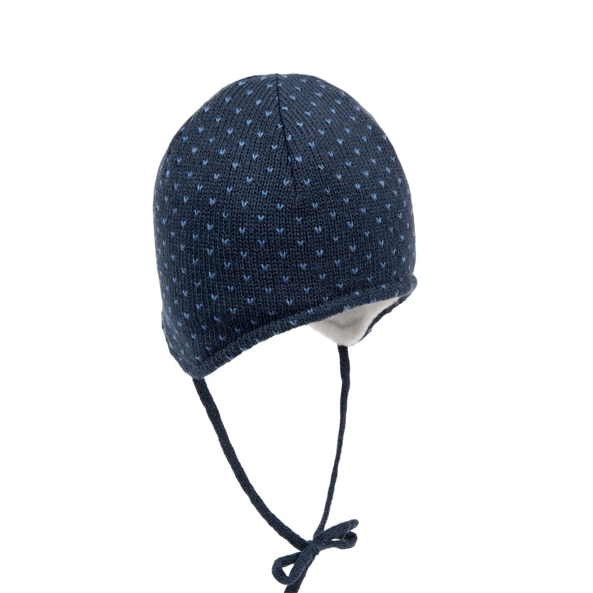 Sterntaler Babymütze Aus Teddyflausch - Mit Ohrenklappen & Bärchen Design