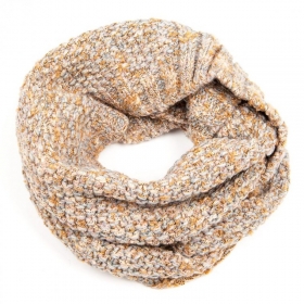 SEEBERGER | Loop Schal in Stick Shiny Mohair Struktur