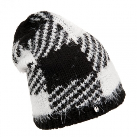 Beanie M�tze im Karo Design