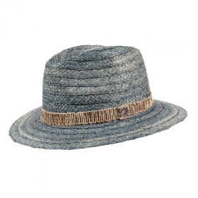 Damen Traveller Raffia Strohhut 