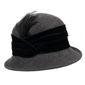 FASHION | FILZHUT DAMEN MIT FEDER