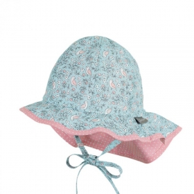 STERNTALER | M�dchen Stoffhut mit Nackenschutz