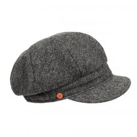 MAYSER | Ballonm�tze aus Schurwolle im Tweed Look