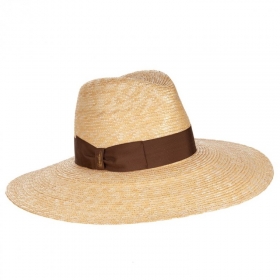 BORSALINO | Sophie paglia treccia tesa larga