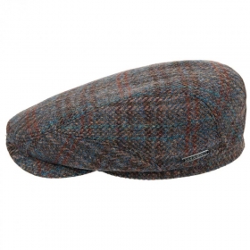 STETSON | Flatcap Driver Cap Harris Tweed
