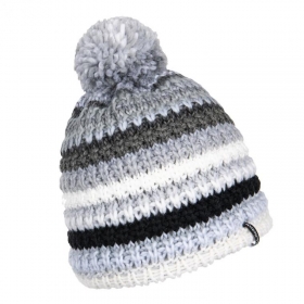 McBEANIE | Bunte Strickm�tze mit Streifen und Bommel
