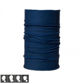 BANDANA SCHLAUCHSCHAL UNI BLAU