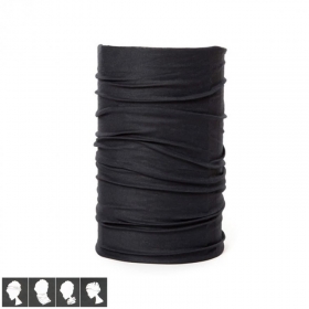 BANDANA SCHLAUCHSCHAL UNI SCHWARZ 