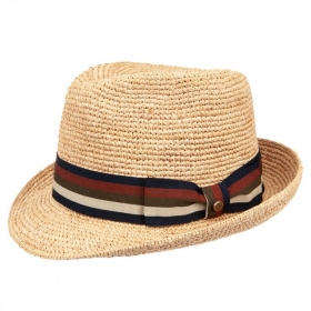 HUTTER | Trilby Hut Naturstroh Crochet