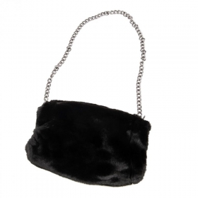FASHION | Damen Tasche ecopelliccia con tracolla 34x20x10