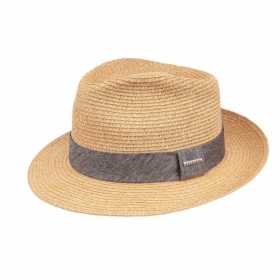 STETSON | Fedora Toyo Strohhut Herren mit breiter Krempe
