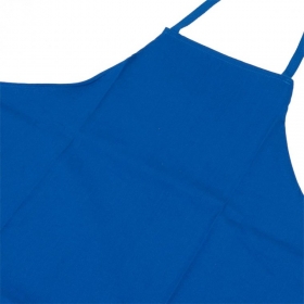 Blaue Tiroler Sch�rze ohne Stickerei L�nge 100cm