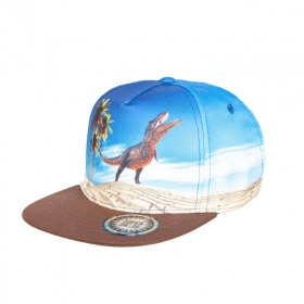 MAXIMO | Jungs Schildm�tze Motiv: Dinosaurier am Strand