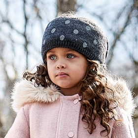 MAXIMO | Mini Girl M�dchen Stirnband Glitzerpunkte 13489-677676