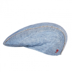 ALFONSO D\'ESTE | Flatcap Flache Herren M�tze aus Leinen 