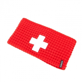 McBEANIE | Stirnband Schweizer Flagge
