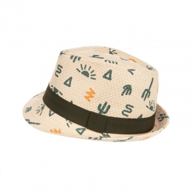 MAXIMO | Kids Boy Trilby Hut f�r Jungen mit Kaktus Print