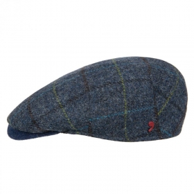 ALFONSO D\'ESTE | Flatcap Herrenm�tze Flach 100% Schurwolle