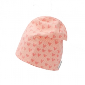 STERNTALER | M�dchen Slouch Beanie mit Herzen Print
