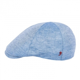 ALFONSO D\'ESTE | Flatcap Herrenm�tze in Baumwolle Linen