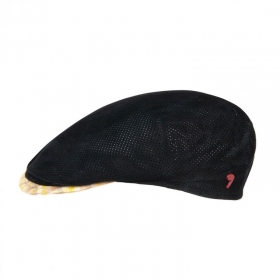 ALFONSO D\'ESTE | Flatcap aus perforiertem Leder f�r Herren