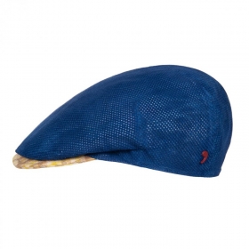 ALFONSO D\'ESTE | Herren Perforiertes Flatcap aus Leder