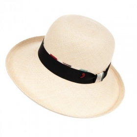 ALFONSO D\'ESTE | Eleganter Damen Panamahut