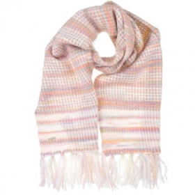 SEEBERGER | Superweich gestrickte Damen Fransenschal 170x28cm