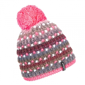 McBEANIE | Kinder Strickm�tze mit Bommel in Wolle