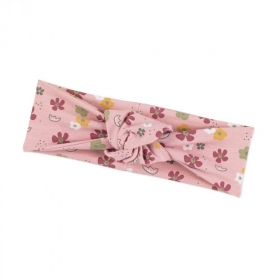 STERNTALER | Sommer Haarband M�dchen aus Flammgarn Jersey in Zartrosa