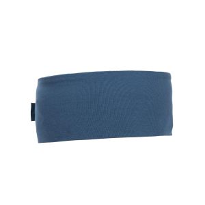 McBEANIE | Elastisches Stirnband aus Baumwolle Jeansblau