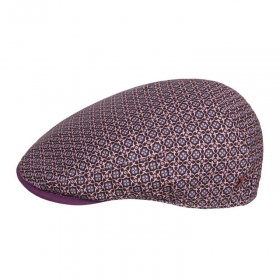 ALFONSO D\'ESTE | Modische Flatcap M�tze aus Baumwolle